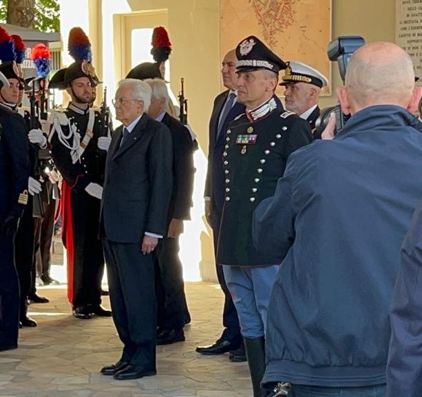 Mattarella a Boves, prima città martire della Resistenza [FOTO E VIDEO]