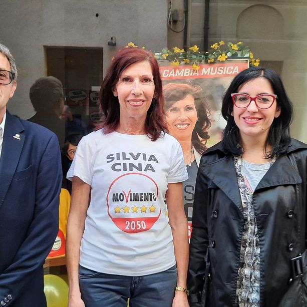 Cuneo, la ministra Dadone all'inaugurazione della sede elettorale di Silvia Cina [FOTO]