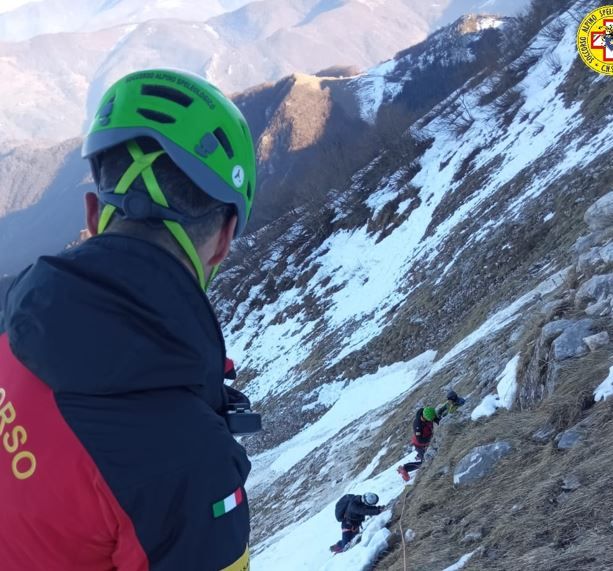 Domenica di interventi per il Soccorso Alpino e Speleologico Piemontese in Granda