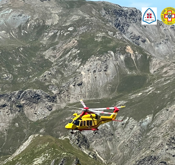 Crissolo, escursionista bloccata tra il Pian del Re e il rifugio Quintino Sella: trasportata in codice giallo in ospedale