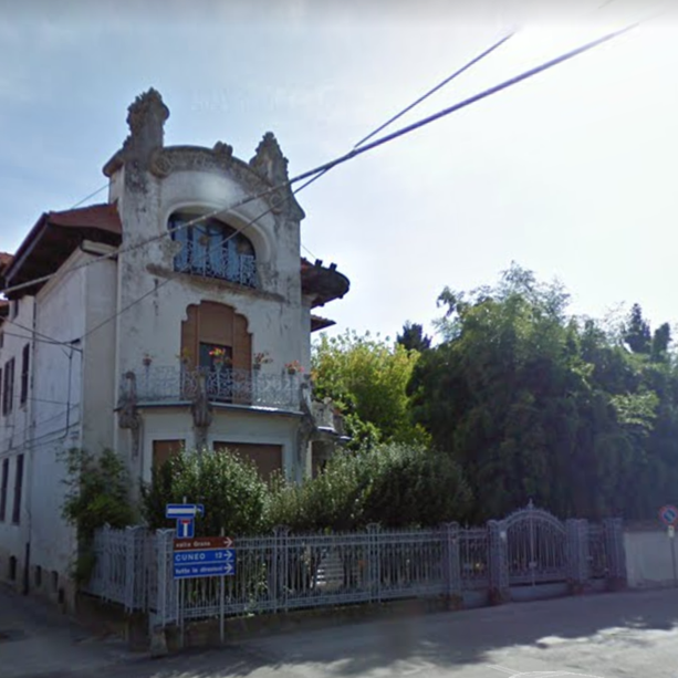 Rinvenuto residuato bellico in villa Vacchetta, gioiello Liberty di Caraglio
