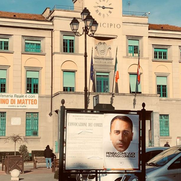 Venaria Reale, Luigi Di Maio &quot;irrompe&quot; nella campagna elettorale per il nuovo sindaco