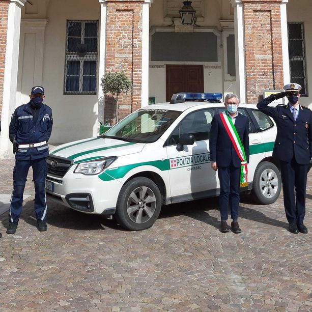 Covid: Il sindaco di Chivasso osserva un minuto di silenzio per le vittime e per l'impegno degli operatori sanitari