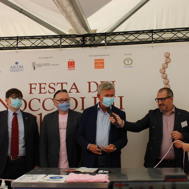 Inaugurata la 24esima Festa dei Nocciolini di Chivasso