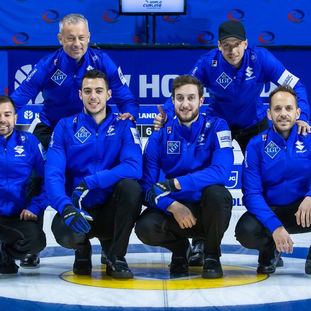 La nazionale maschile di curling conquista la sua prima medaglia ai Mondiali