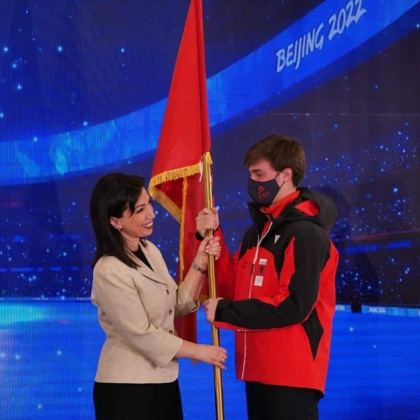 Un atleta di Sestriere porterà la bandiera dell’Albania ai giochi invernali di Pechino