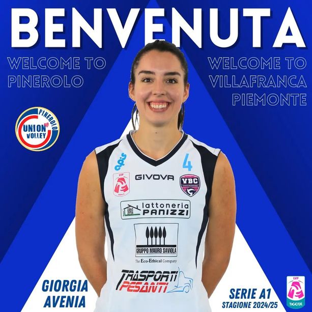 Volley A1/F: Giorgia Avenia completa il palleggio della Wash4green Pinerolo
