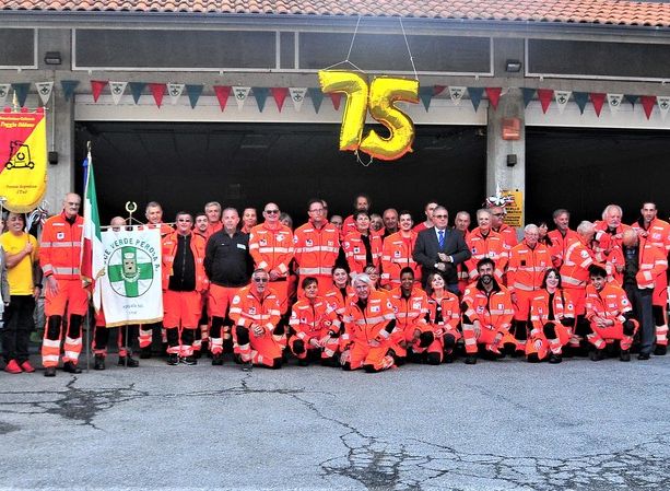 La Croce verde di Perosa Argentina festeggia con i ‘Giuanin’ [FOTO]