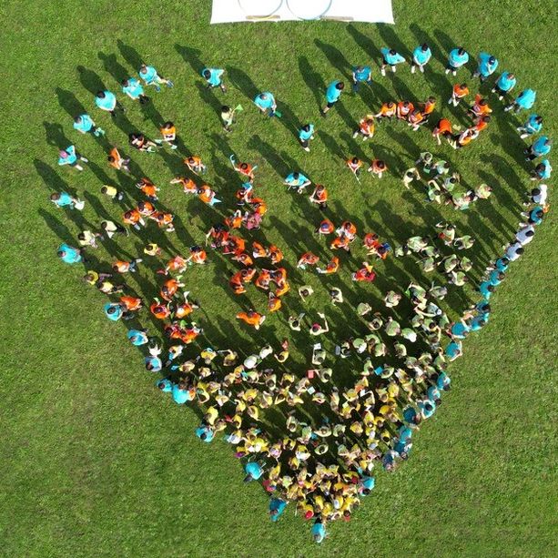 Un cuore scalda le Abbadiadi per una domenica di sport e festa