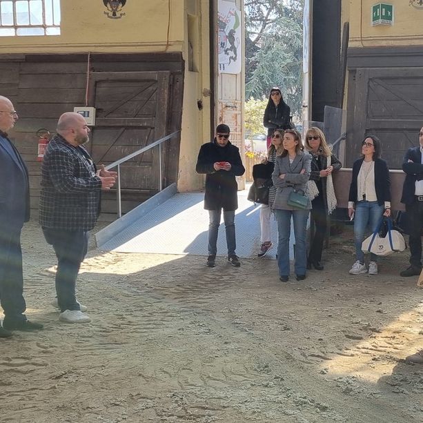 I vertici piemontesi della Lega a Pinerolo sulle tracce della Cavalleria