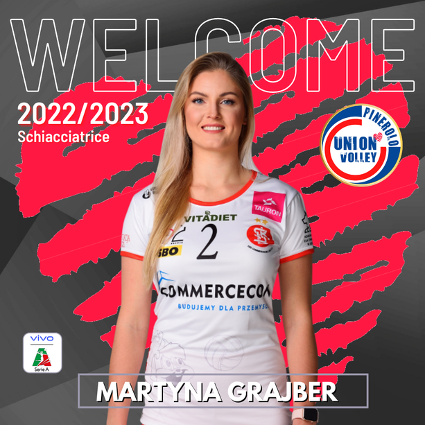 Volley A1/F: alla corte di Marchiaro la schiacciatrice polacca Martyna Grajber