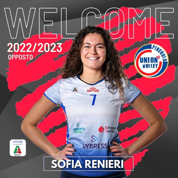 Volley A1/F: Sofia Renieri farà coppia con Valentina Zago