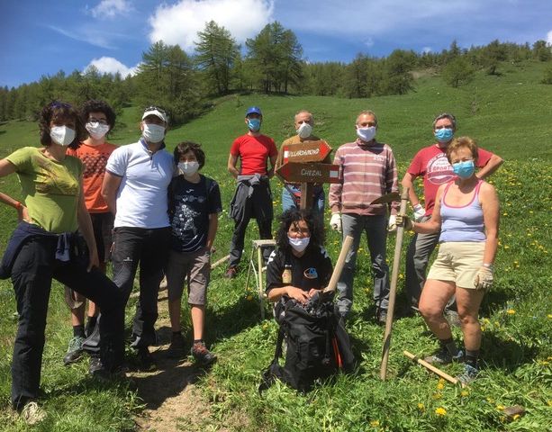 Vandali nuovamente in azione sui sentieri di Pragelato