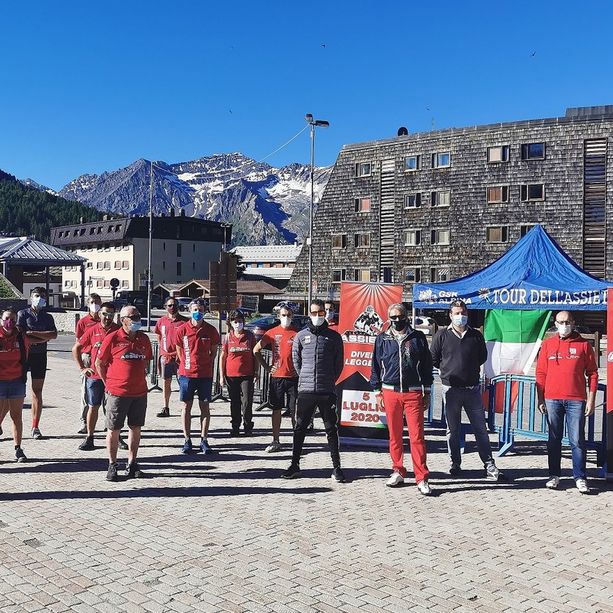 Ospite speciale al flash mob di ieri per l’Assietta Legend 2021