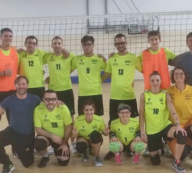 La formazione pinerolese Sport Inclusion è campione di volley Fisdir