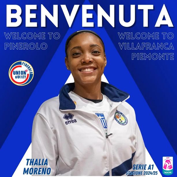 Volley A1/F: la cubana Moreno chiude il roster della Wash4green Pinerolo