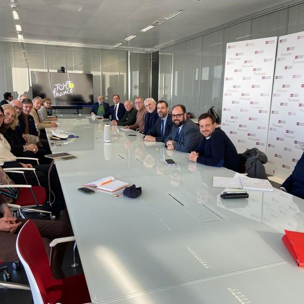 Il Pinerolese e la Regione si preparano ad accogliere il Tour de France