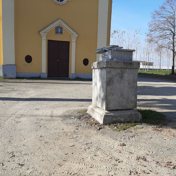 La croce della frazione di Quintanello verrà ricostruita