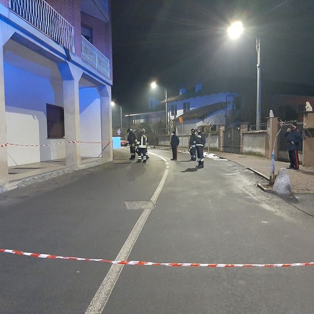 Grossa fuga di gas in via Virle a Vigone  [FOTO]