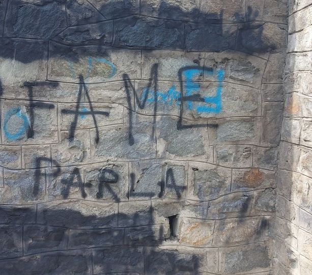 Vandali in azione a Villar Perosa nel fine settimana