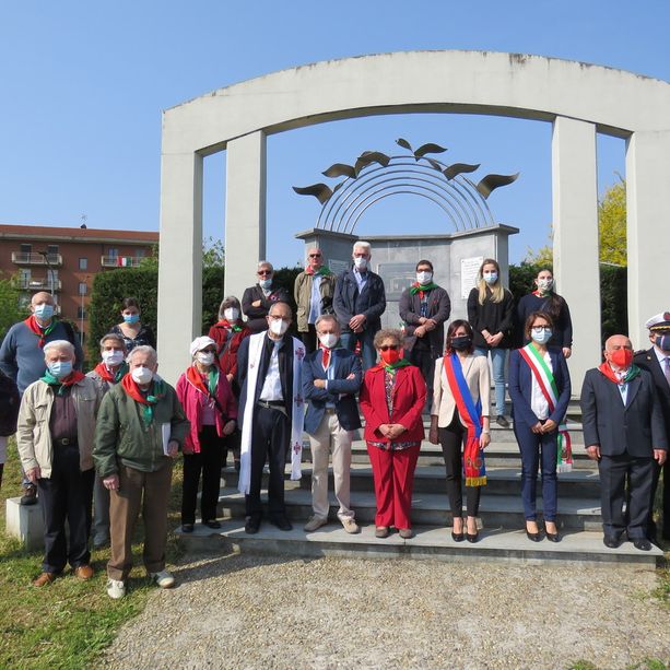 25 aprile: le celebrazioni del 76° anniversario della Liberazione a Settimo Torinese (FOTO)