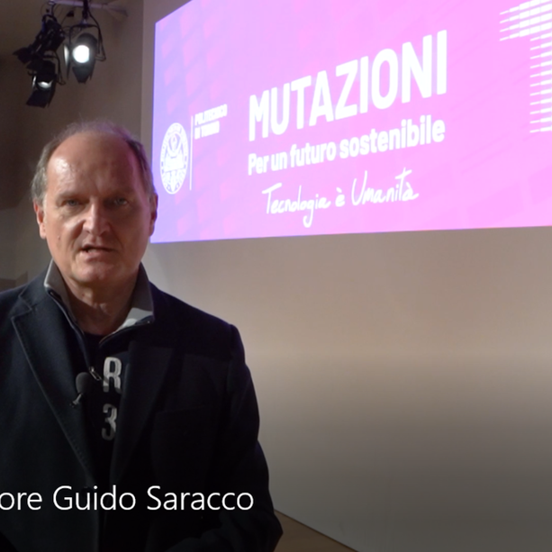 Biennale Tecnologia tra Covid e Dad, il rettore Saracco: &quot;Ai ragazzi, grandi e piccoli, chiedo di resistere e fare tesoro di questo momento storico&quot; [VIDEOINTERVISTA]