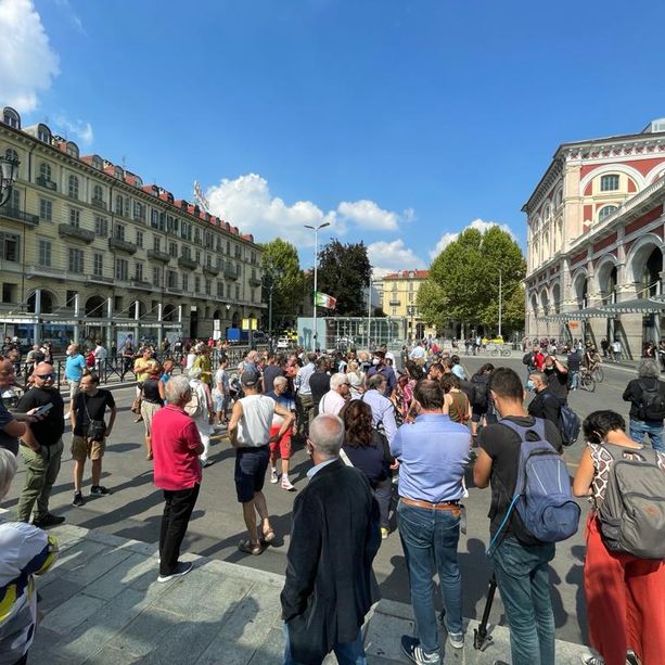 No Green pass: fallisce il tentativo di bloccare la stazione Porta Nuova [VIDEO]