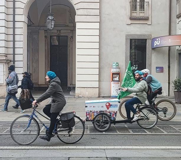 Campanelli contro Lo Russo nella manifestazione in bici: &quot;Comune sveglia&quot;