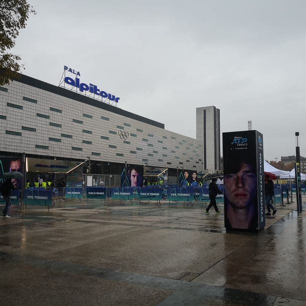 Atp Finals: il Cts dice no all'ampliamento, la capienza del Pala Alpitour resta al 60%