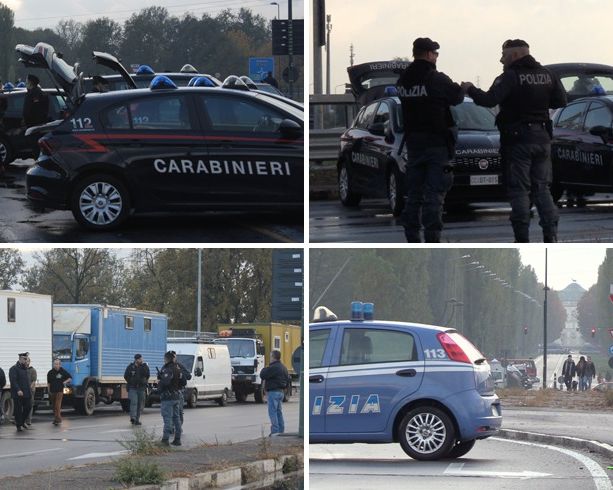 Gli &quot;zombie&quot; lasciano il rave party di Stupinigi: migliaia di identificati da polizia e carabinieri [VIDEO e FOTO]