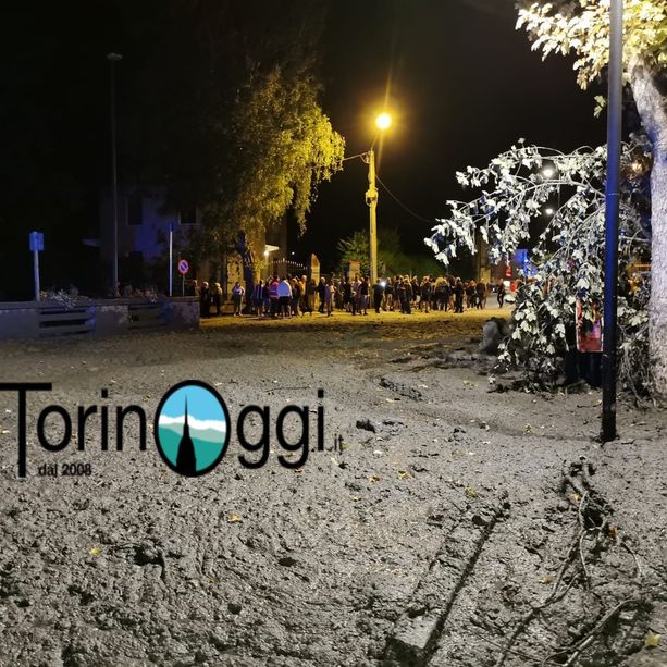 Bardonecchia, uno tsunami di fango invade il paese: esonda il fiume, crolli sui ponti e fuga di gas [FOTO e VIDEO]