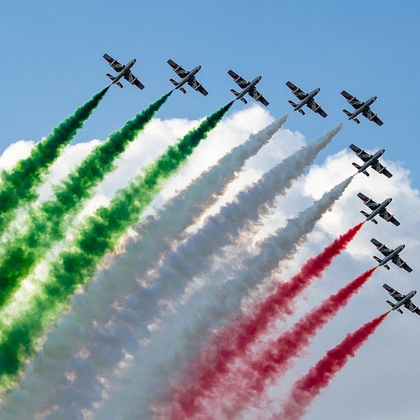 Tutto pronto per lo show delle Frecce Tricolori. Attese oltre 100 mila persone: tutto quello che c'è sapere