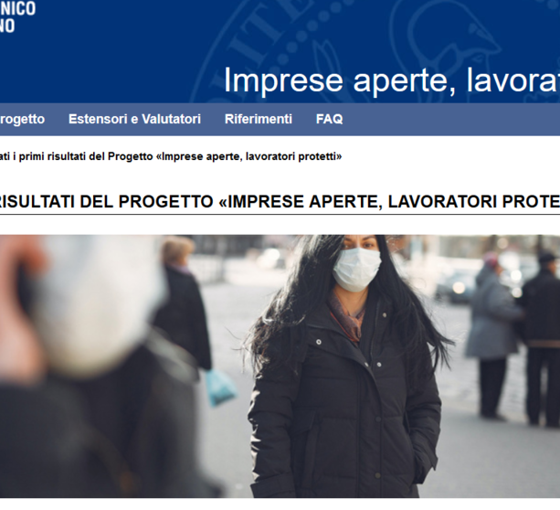 Il Piemonte guarda alla Fase 2: online i primi risultati del Poli, mentre dal 4 maggio potrebbero diventare obbligatorie le mascherine