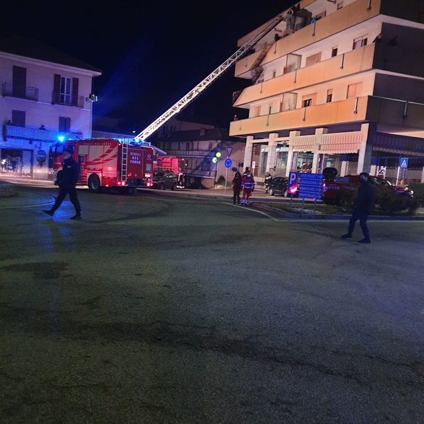 Dopo l’incendio di giovedì mattina a Luserna San Giovanni gli evacuati non sono ancora rientrati in casa