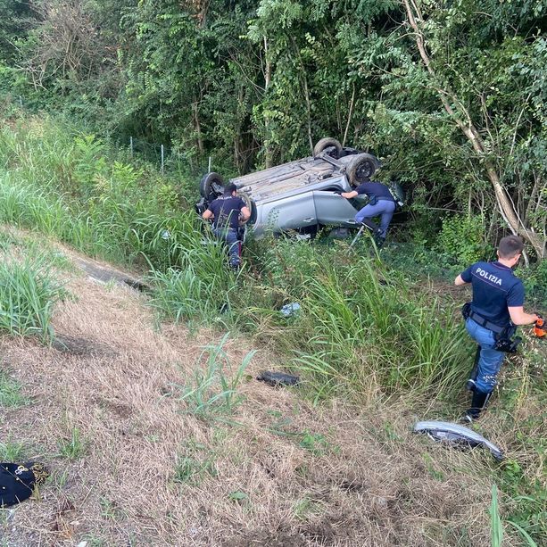 Grave incidente sull'autostrada A5, tra San Giorgio e Volpiano: 5 persone ferite, una in modo molto grave