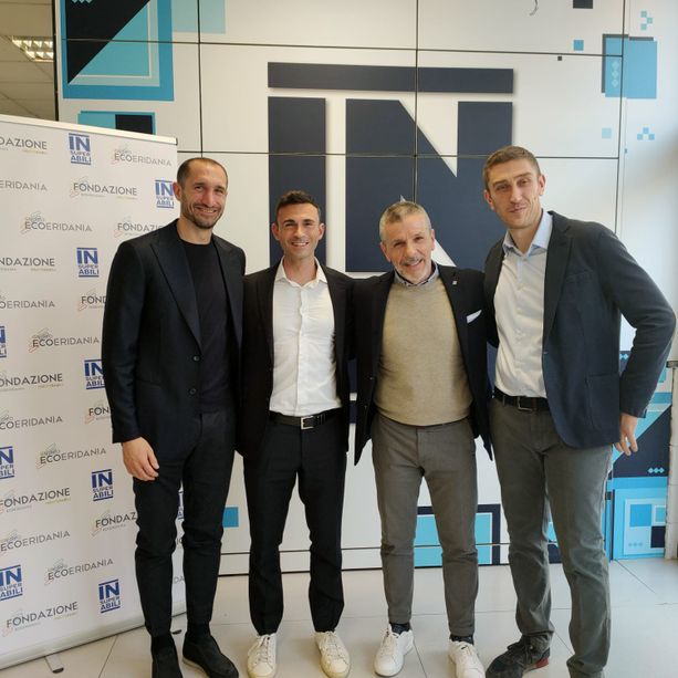 Nasce Fondazione Ecoeridania-Insuperabili: “presto un centro sportivo inclusivo”. Chiellini testimonial