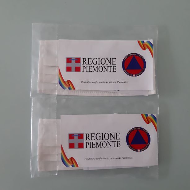 Coronavirus, si conclude a Grugliasco la distribuzione delle mascherine della Regione