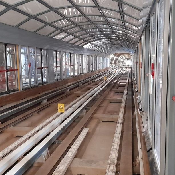 Metro 1, il cantiere per il prolungamento è quasi terminato: primi viaggi ad aprile 2021