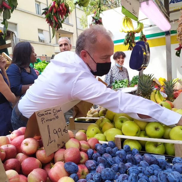 Lieve malore per il candidato del centrodestra Paolo Damilano