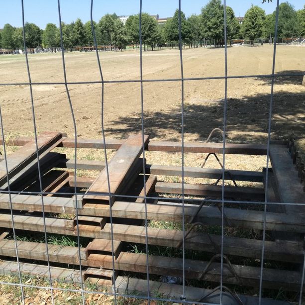 Eurovision, due mesi dopo: piazza d'Armi ancora cantiere inaccessibile. E si litiga sulla fontana &quot;a lame&quot;
