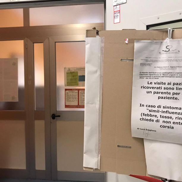 Coppia di anziani alle Molinette per influenza risulta positiva al Coronavirus: reparto chiuso e medici in quarantena