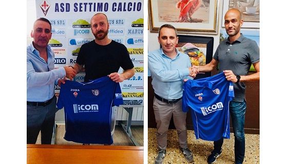 CALCIOMERCATO - Settimo, per l'Eccellenza ecco Rignanese e Grancitelli