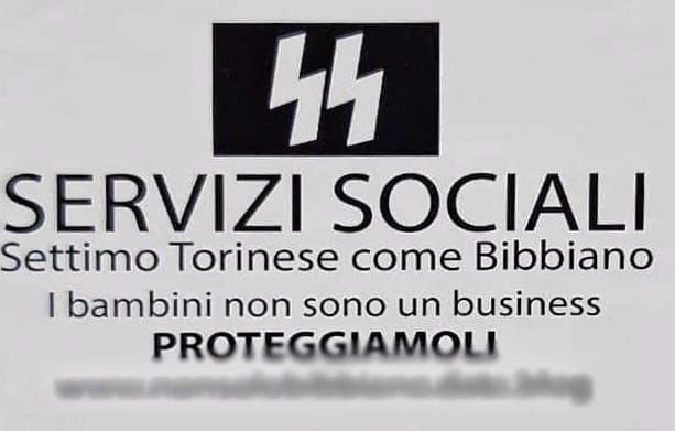 Settimo Torinese: cartelli con simbolo SS, nel mirino i servizi sociali
