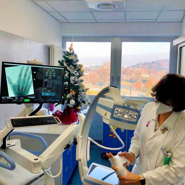 Donato all'ospedale Regina Margherita un macchinario che “aggiusta” le fratture dei piccoli pazienti