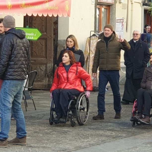 Miracoli a Venaria Reale? Lourdes è la città ricostruita nel centro storico, per il film &quot;Corro da te&quot;