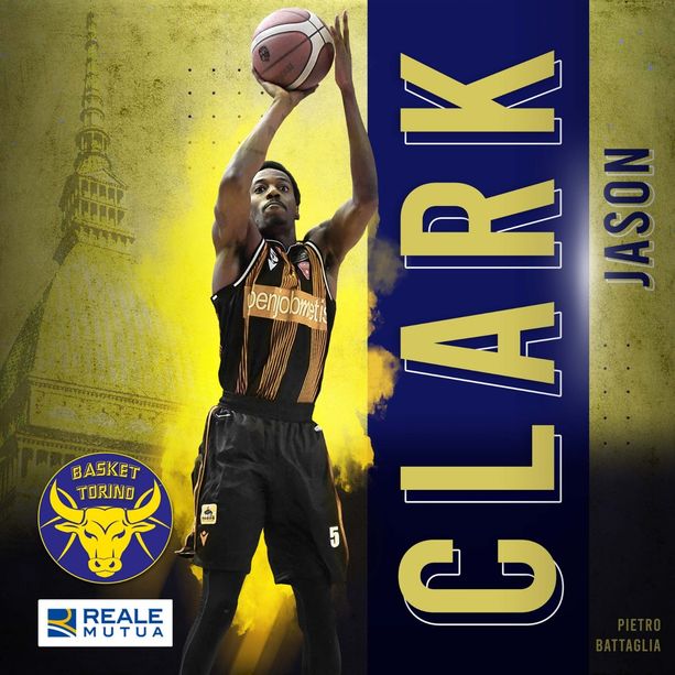 Jason Clark è la nuova guardia della Reale Mutua Basket Torino
