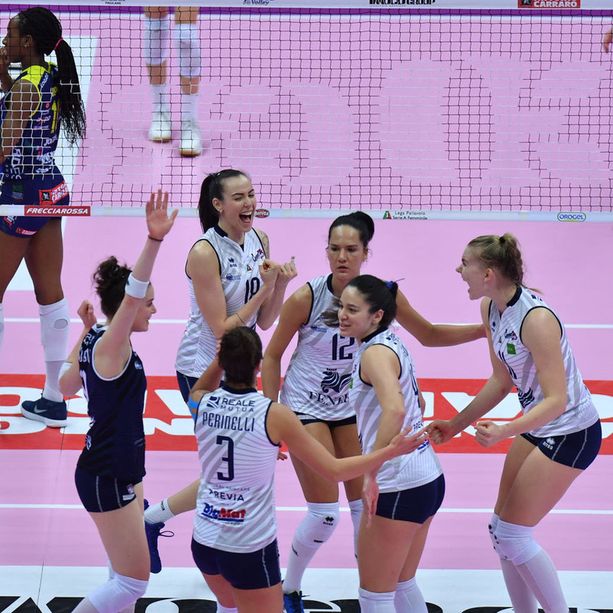 L’Imoco Conegliano non fa sconti, la Reale Mutua Fenera Chieri ’76 saluta la Coppa Italia