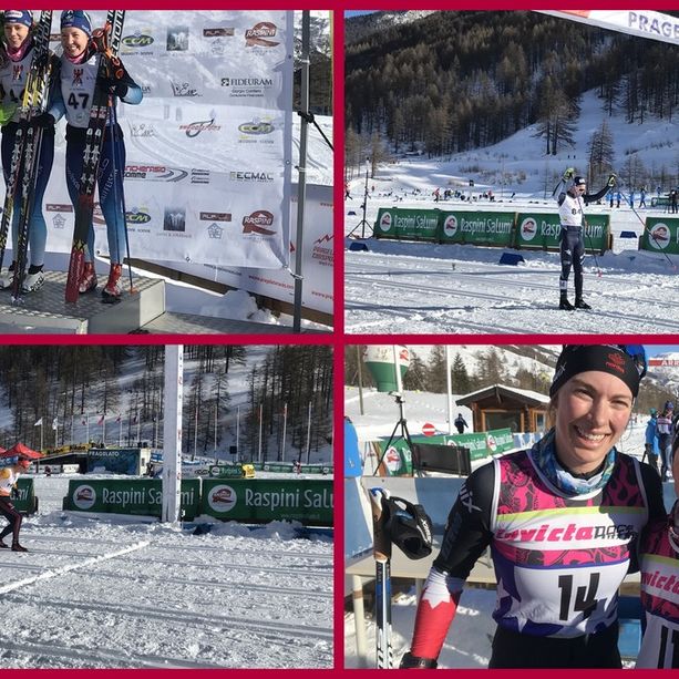 Alpen Cup a Pragelato: tripletta italiana nella 30 km con Venturà, Daprà e Panisi