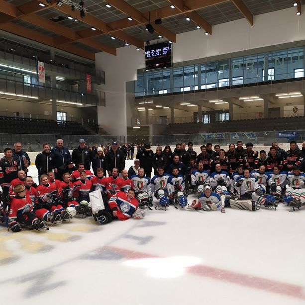 Trionfo dell'Italia al 9° Torneo Internazionale di Para-Ice Hockey di Torino (Foto)