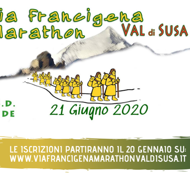 Lunedì 20 gennaio si aprono le iscrizioni alla “Maratona lungo la via Francigena Piemontese”